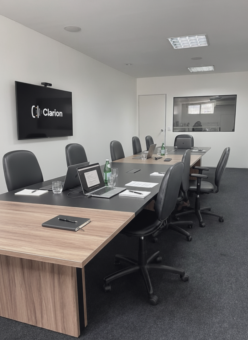 Sala de reuniões Clarion